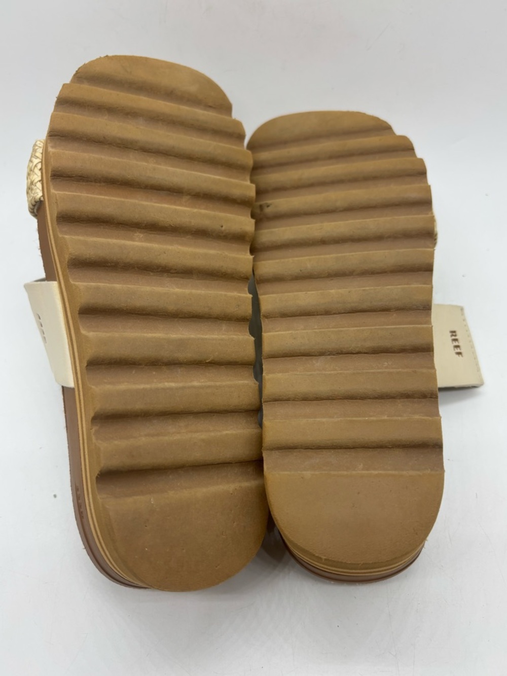 Reef Women's Cushion Vista Hi Sandal Vintage Ivory US 7 EU 37.5 - Picture 8 of 9